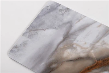 Panneau en marbre PVC ultra brillant UV